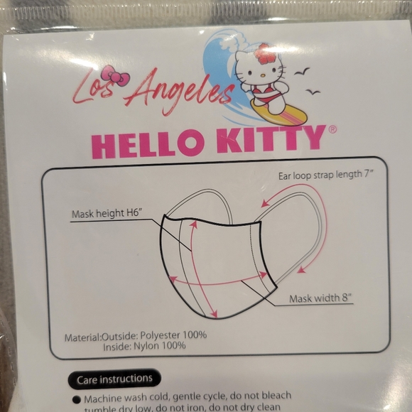 SANRIO Hello Kitty & Gudetama Reusable Face Mask - Picture 4 of 4